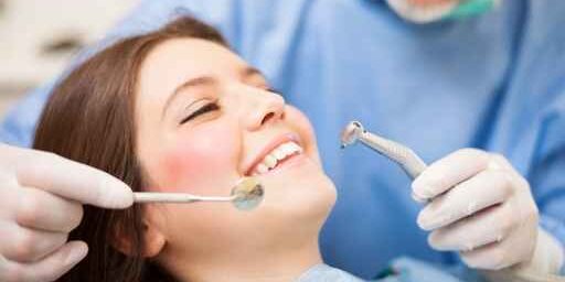 Dentist doing a treatment